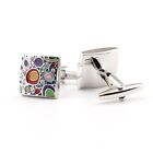 Fashion Men Cufflinks 1 Pair Of Shirt Suit Cuff Links Jewelry Rhinestone Classic