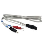 Compex Compatible Replacement Lead Wires  4 Pack  2mm Pin Connectors