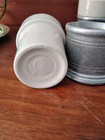 7 Vintage Rwp Wilton Armetale Pewter Mugs With Inserts   2 Extra Mugs