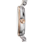 Michael Kors Mk3215 Darci Two-tone Silver Dial Stainless Steel Women Watch 39mm