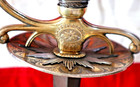 Revolutionary War Silver Hilt Hallmarked William Kinman Gold Plate Sword  1773