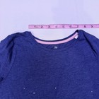 Girls Navy Blue T-shirt