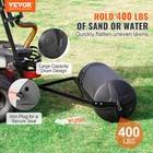Vevor Tow Behind Lawn Roller Yard Roller 400 Lbs Sand water Filled Sod Roller