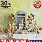 Nativity Figures Set Statue Hand Painted Decor Christmas Gift