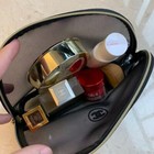 Newchanel Vip Gift Beauty Mesh Tote Bag Beach Pouch Bag Case Storage Black Silve