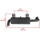 Caltric 1263595 1262446 1263311 Exhaust Muffler For Polaris Ranger 570 2015-2021