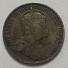 1904 Newfoundland 20 Cents Sterling Silver Coin Edward Vii Circulated