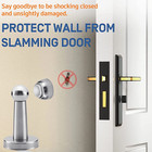 Magnetic Door Stop Holder Home Safety Stopper Guard Office Fitting Screws Catch