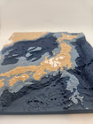 Japan Topographic Relief Map