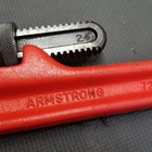 Armstrong Tools 24    Heavy Duty Pipe Wrench 73-024 Usa