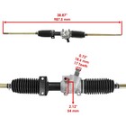 For Polaris General 1000 2016 - 2021 Steering Gear Rack And Pinionw  Tie Rod End