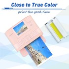 Canon Selphy Cp1500 Cp1300 Cp1200 4x6 108 Sheet Color Ink Paper Set Kp-108in Lot