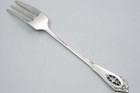 Rose Point By Wallace Sterling Silver 6 1 8  Cake Fork s   24g No Monogram
