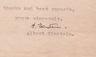 Albert Einstein Letter Signed Chastises Authors   Publishers Of Biography On Him