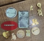 Vintage Disney Brooch Lot Of 11 See Description