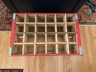 Coca-cola Vintage Red Wooden 24 Bottle Crate Charleston Sc 1982 18 5 X 12 