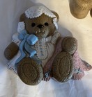 Burwood Vintage Teddy Bear Wall Decor Set Of 3 Nursery Wall Plaques Grandma Core