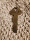 Vintage Mosler H668 Smooth Flat Safe Deposit Box Key  87 