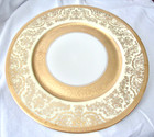 Vintage Pickard China Gold Encrusted 10 7 8  Service   Charger Plate     Pattern