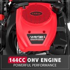 Amerisun 21  Push Gas Lawn Mower  144cc Engine  Smooth Rolling Wheels  2-in-1