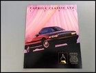 1991 Chevrolet Caprice Ltz Vintage Car Sales Brochure Catalog Set