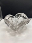 Mcm Vintage Art Glass  Cigar Ashtray Candy Dish Bowl Thick Heavy 6 5  Diam