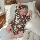 Handmade Lifelike Reborn Dolls Vinyl Silicone Newborn Baby Girl Doll Xmas Gift