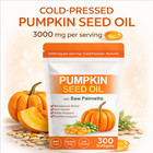 Everly Pumpkin Seed Oil With Saw Palmetto  Cold Pressed Pumpkin Seed Oil 300ct