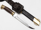 Plastun Knife 95x18 Steal Russian Empire Manufactory Saber Sword Shashka Dragun