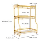 3 Tier Bathroom Countertop Organizer Shelf Rack Counter Bathroom Storage