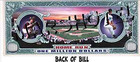 Baseball Theme Million Dollar Bill Fake Play Money  12  Novelty Currency Party 