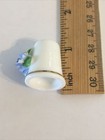 Flower Flowers Thimble Vintage Souvenir Collectible