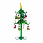 Grinch 8 Inch Glass Christmas Tree     Character Ornament Holiday Display