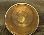 Antique Simons Bros Co Sterling Silver Thimble  size 12  Fancy Fan Border         