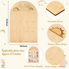 3d Boho Sun Baby s 1st Year Frame  12 Months Milestone Board