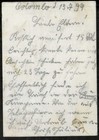 Ceylon Fancy Cancel Postal Card Pmk 1899 Colombo To Germany