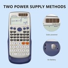 Scientific Calculators Math Calculator With 417 Function Solar Battery Power    