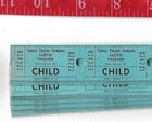 Vintage Lot 100 Lloyd Theatre Child Movie Tickets Menominie Michigan 