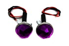 Purple Led Reflector Set For Harley Or Custom Application