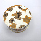 Vintage Coty Airspun Face Powder Empty Box Dresser Vanity Container White Gold