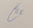 Otte Wallish Signature  Israel  1948 Doar Ivri  Stamps Designer