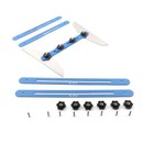 Stair Tread Gauge Template Tool Stair Shelf Jig Measuring Scribe Tool Blue New