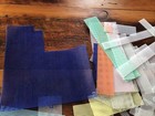 1lb Lot Scraps Plastic Canvas Over 40 Pieces Free Shipping 