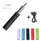Wireless Bluetooth Receiver 3 5mm Aux Audio Stereo Music Hands Free Car Adapter