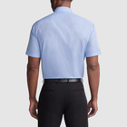 Nwt Van Heusen Mens Cameo Blue Regular Fit Wrinkle-free Formal Dress Shirt 17 5