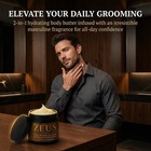 Zeus Body Butter Cologne For Men  Men s Luxury Scented Body Cologne 3 53 Oz