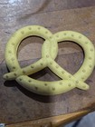 Vintage 1950 s 60 s Rubber Pretzel Teether Made In The U s a 