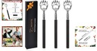 Stainless Steel Bear Claw Back Scratchers - 3-pack Perfect For Holiday Gifting