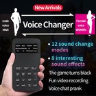 Voice Changer Handheld Device For Phone Calls Gaming Features 8 Sound Effects