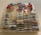 Vtg Case Of Dmc Carded numbered Embroidery Floss Thread Needlepoint Cross Stitch